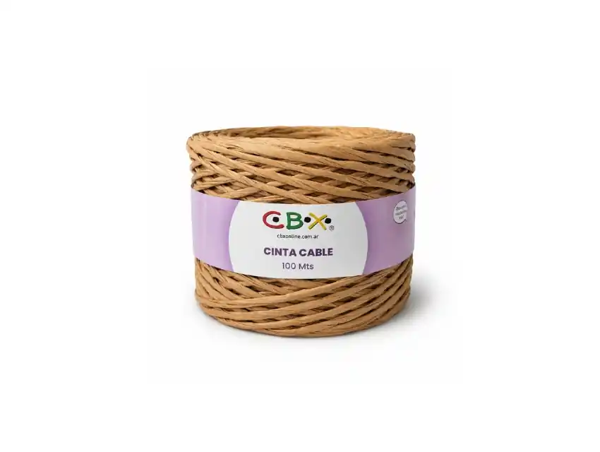 CINTA CABLE PAPEL 2,5MM X 100MTS